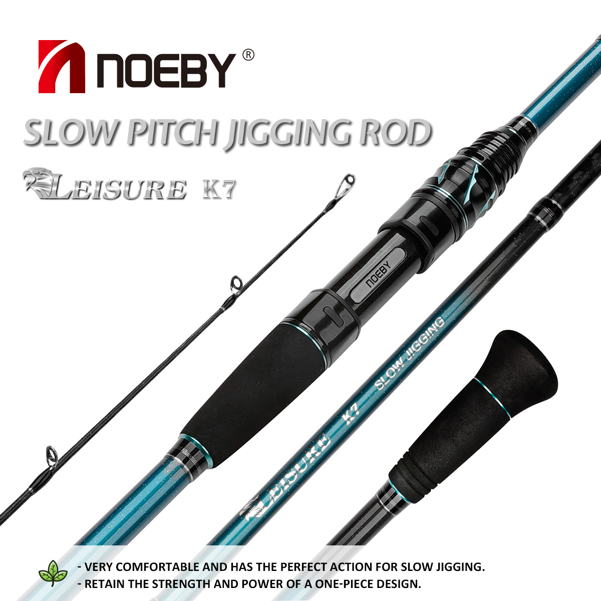 Fishing Rod Surf - Wędka do slow pitch jiggingu NOEBY