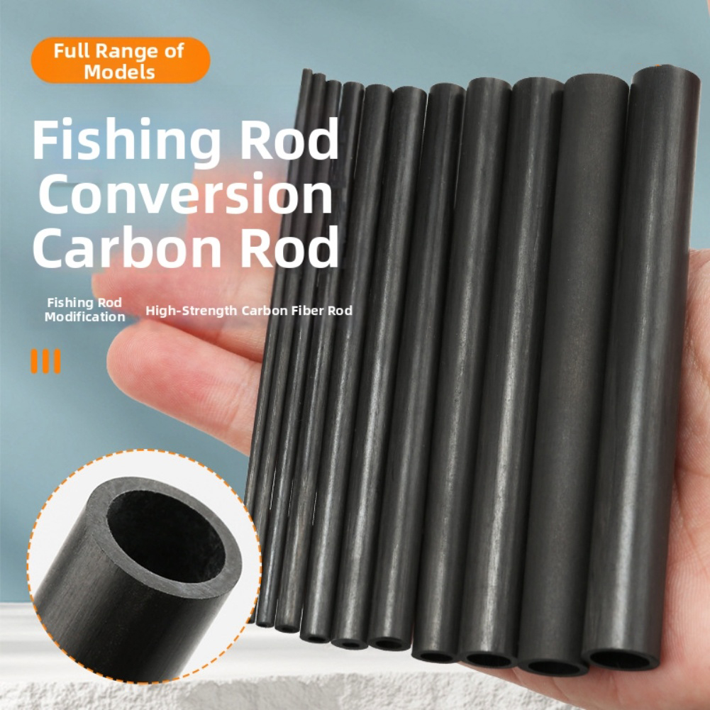 10cm czarna pusta rurka z włók – Fishing Rod Carbon Fiber recenzja i cena